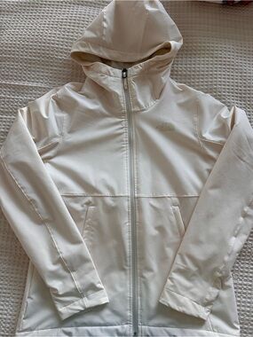 The North Face Women's Cream Hooded Utility Jacket